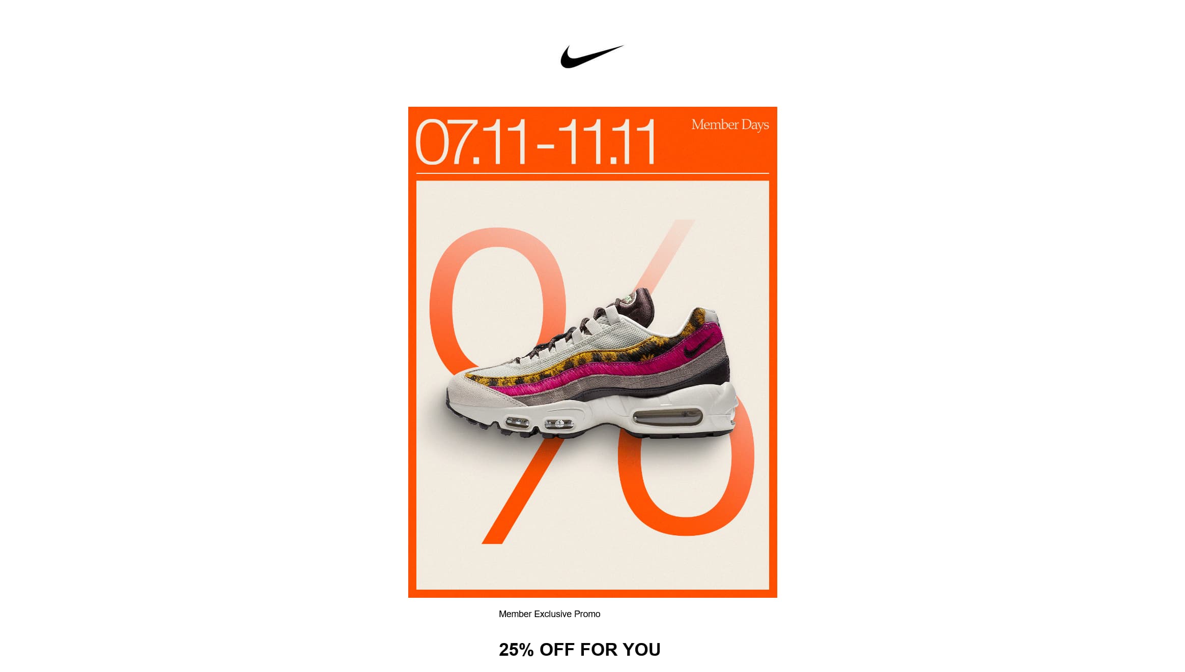 Nike Promo Email Project