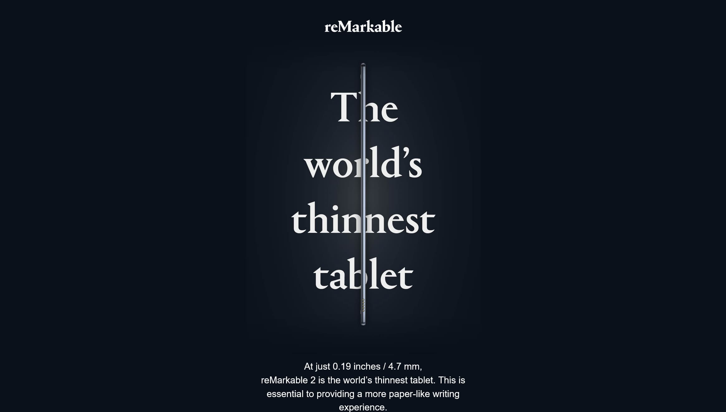 reMarkable Tablet Email Project